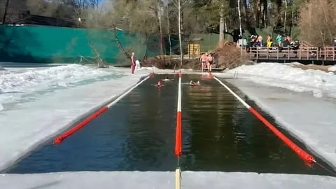 Открытие 66-го сезона закаливания и зимнего плавания Москвы 2024